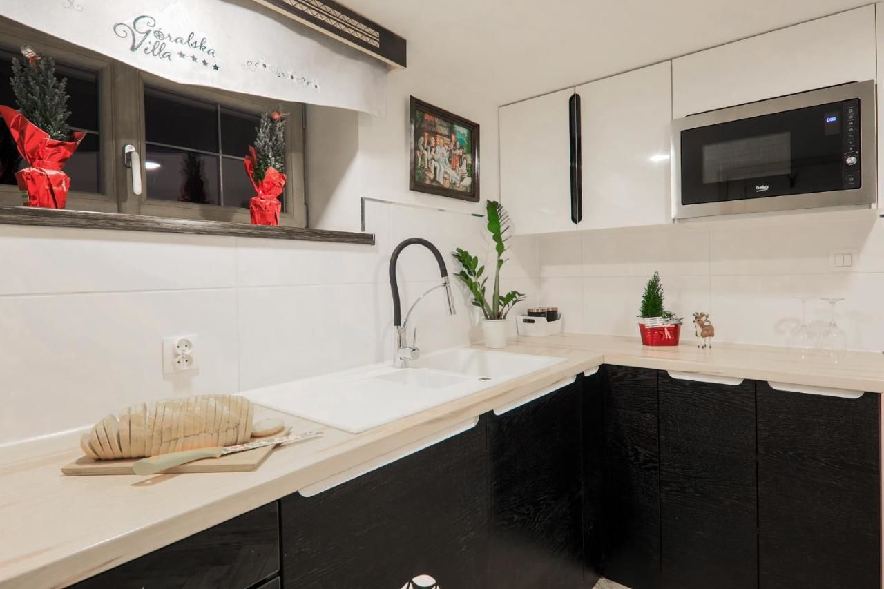 Проживание в семье GÓRALSKA VILLA APARTAMENTY Z JACUZZI & HOME SPA & Zakopane Поронин-34