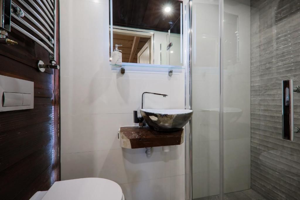 Проживание в семье GÓRALSKA VILLA APARTAMENTY Z JACUZZI & HOME SPA & Zakopane Поронин-81